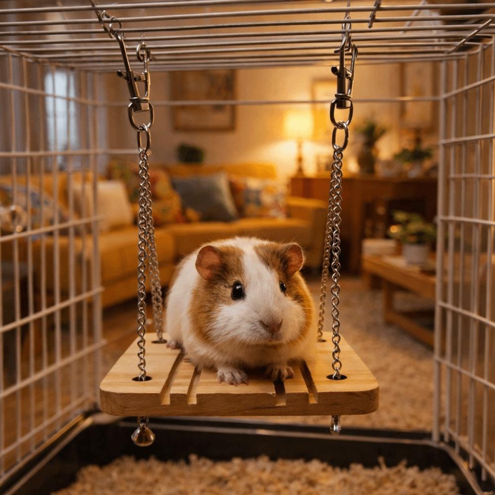 Bite Resistant Small Pet Toy Detachable Parrot Climbing Ladder  Small Animals Play