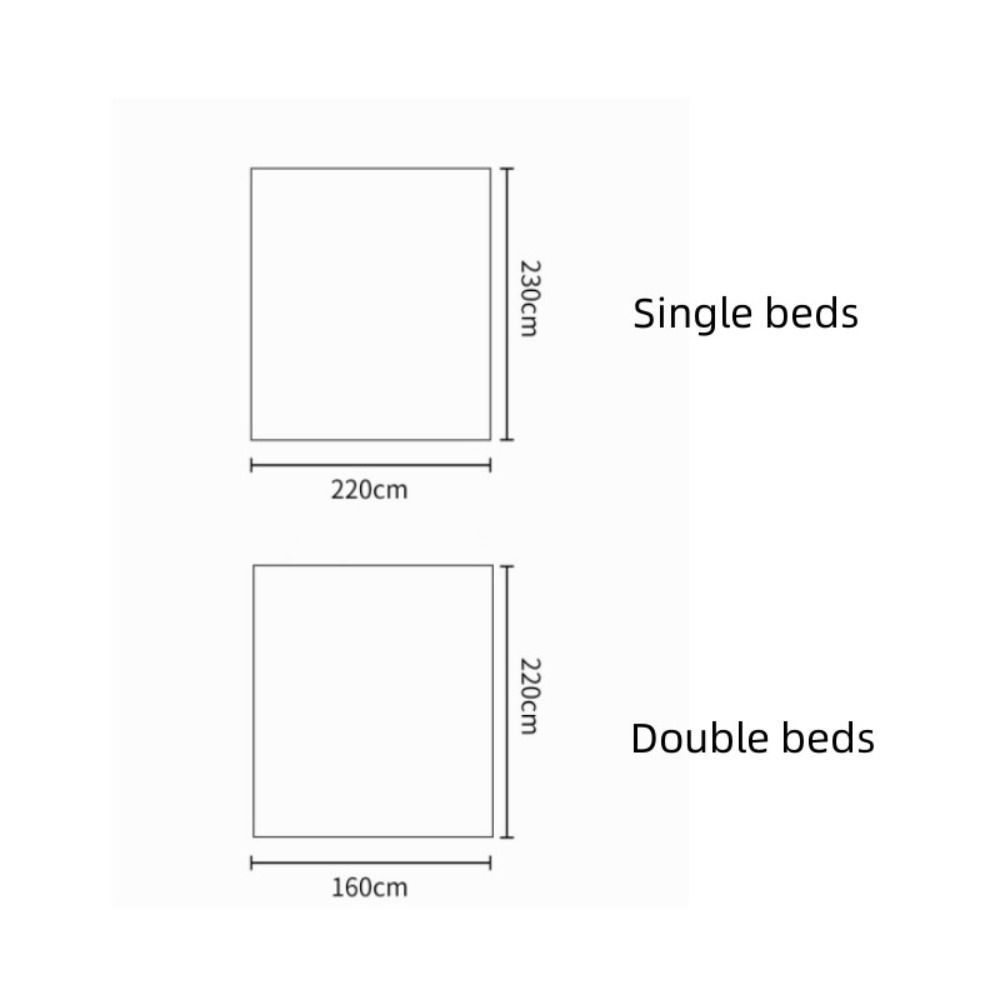 Vliesstoff Einweg Spannbettlaken mit Gummibändern Einweglaken Bettbezug Reise