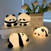 Panda Silicone Night Light: Soft, Eye-Friendly Bedroom Lamp for Baby Sleeping & Feeding, Perfect Gift for Girls.