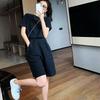 2026 Women's Summer Korean Style Casual Wide-Leg Shorts Two-Piece Set - Fashionable Street Style Slimming Outfit