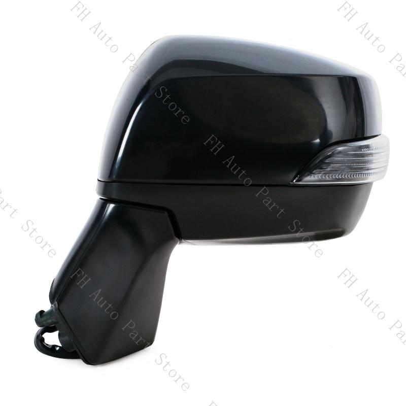 7/9Pins Outside Rearview Mirror Assembly Assy Side Mirror Cover Frame Glass Lens For Subaru Forester 2014 2015 2016 2017