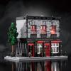 Non-Toxic Tavern Antique Shop Building Blocks Moc City Street Scene Architectural Model Bricks Desktop Ornaments Kids Educational Diy Toys