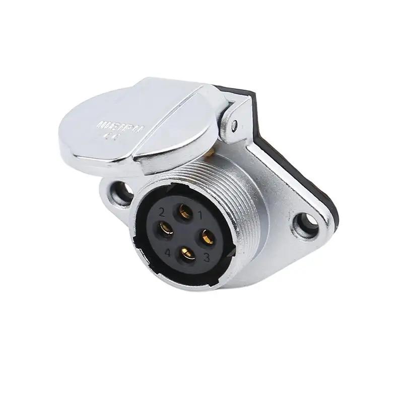 WEIPU WS20 TQ+ZG Multi Core 2 3 4 5 6 7 8 9 12 15Pin M20 Waterproof Connector Electrical Soldering Male Plug Female Socket