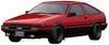 Ignition Model 118 Toyota Sprinter Trueno 3Dr GT Apex (AE86) RedBlack Finished Product IG2790