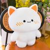 Soft White Kitten Plush Toy - Cute Cat Doll & Children's Sleeping Pillow