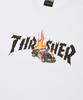 Treasure Burning Car Short Sleeve T-Shirt White