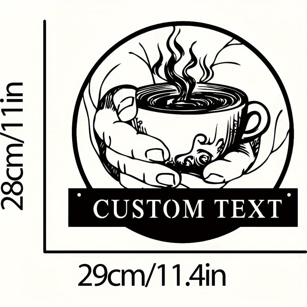 

Vintage Metal Wall Art Decor for Kitchen Pub Coffee Bar Unique Gift for Dad Outdoor