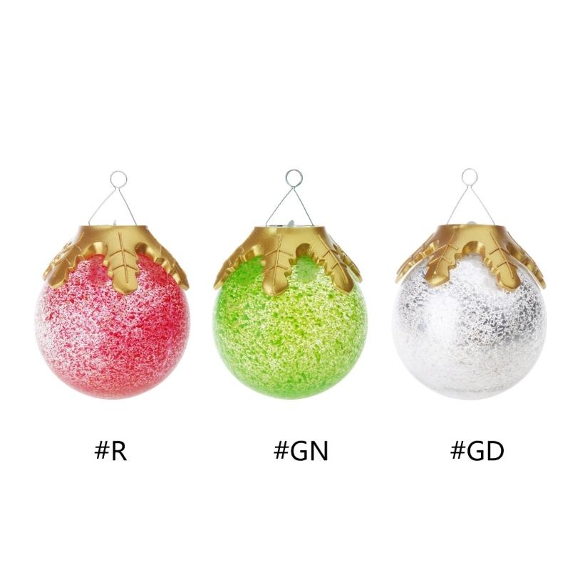 LED Christmas Tabletop Decors Auto Timer Durable Cracked Plastic Design Snowflake Accent 6Inch Holiday Ornament