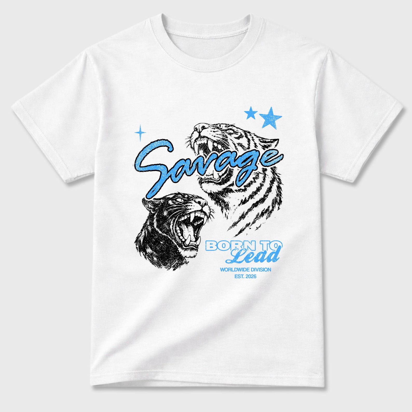 11s unc sneaker match tee - Vintage Savage graphic tee. Streetwear Brand Graphic T-Shirt. 11s University Blue 4XL