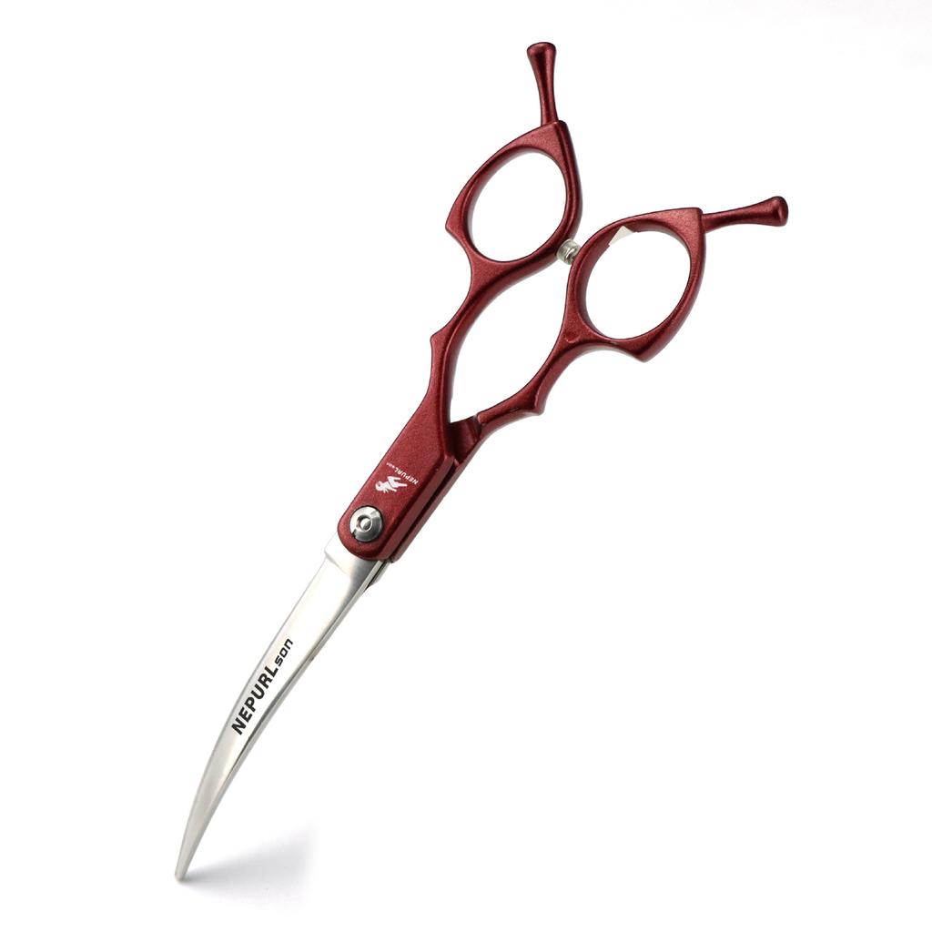 6.5 inch color Nimpson, hair scissors, hair scissors, flat scissors, bangs scissors, tooth scissors, thin