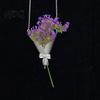 Elegant Floral Accessories Bouquet Necklace And Earrings Set Mini Vase Pendant Insert Real or Dried Flowers Jewelry for Mom Grandma Aunt Gift