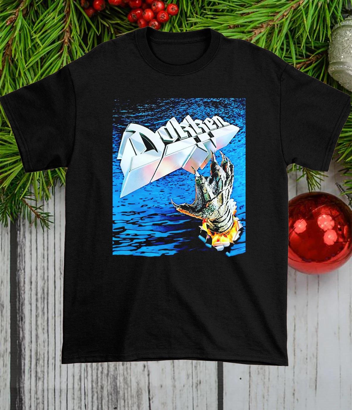 Merry Xmas Dokken T-Shirt Tooth and Nail S-234XL Shirt B2095 S