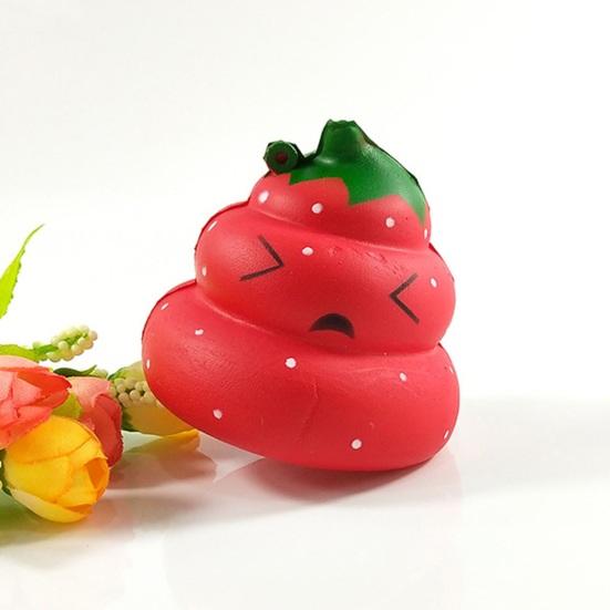 Novelty Poop Stress Ball Sensory Fidget Toy Funny Poop Shaped Squeeze Toy Soft Slow Rise Prank Toy for Adults Stress Relief