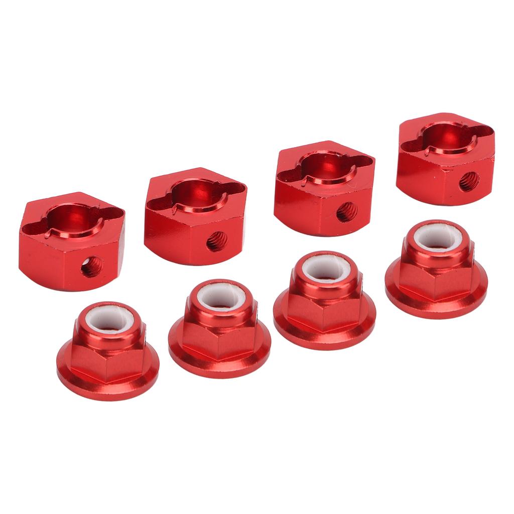 12mm Wheel Hex Hub Aluminum Alloy Upgrade Replace Extension Hex Drive Adapter with Prevent Slip Screws 1 10 1 12 RC