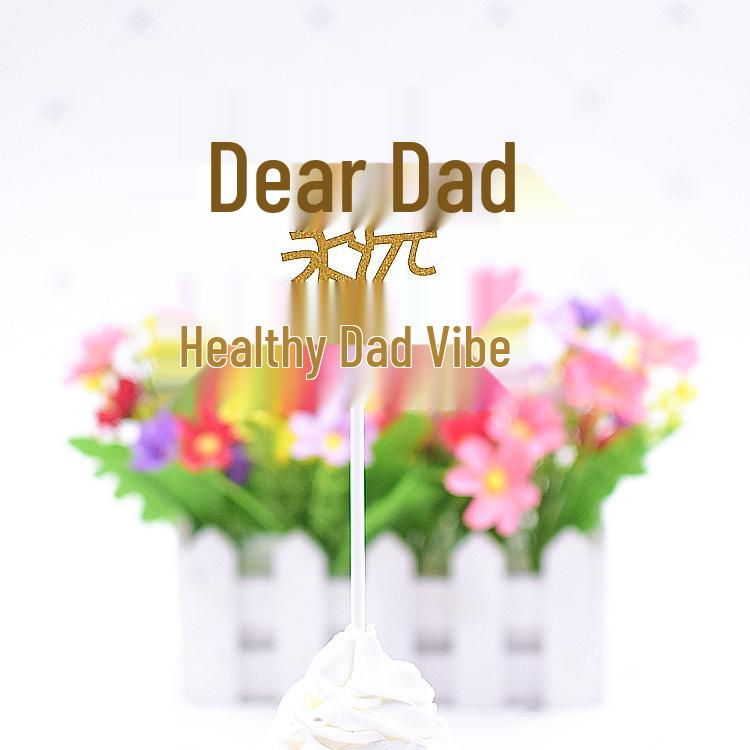 Godlike Dad Birthday Cake Decor: Mini Liquor Bottle Figurine and Plastic Drink Companion Accessories