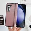 Higth Quality Business Sle Crocodile Leather Hing Phone Case for Samsung Galaxy Z Fold 3 4 5 6 7 Shockproof Protect Cover