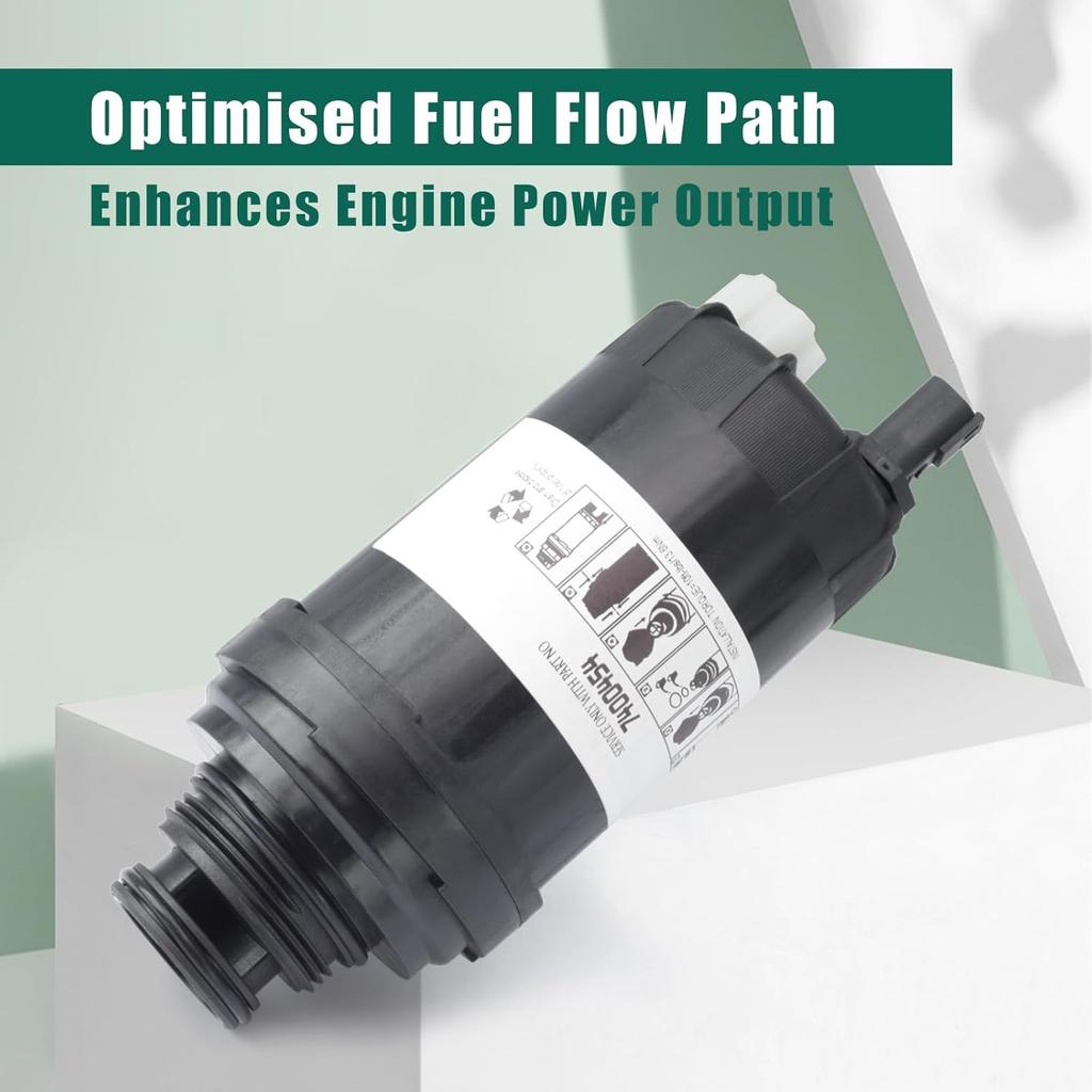 7400454 Fuel Filter Replacement for Bobcat Skid Steers & Loaders T/S Series A770 for Excavators E32 E35 for Versahandlers V519 V723, Includes Water