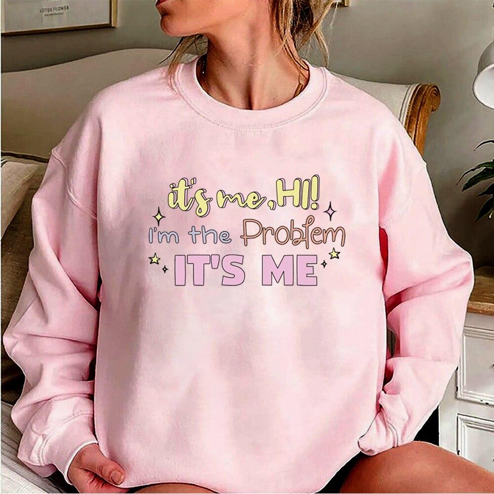 It’s Me Hi Im The Problem Sweatshirt Anti Hero Taylor Midnights Inspirierter Pullover TS Midnights Neues Album Y2k Crewneck Sweashirts
