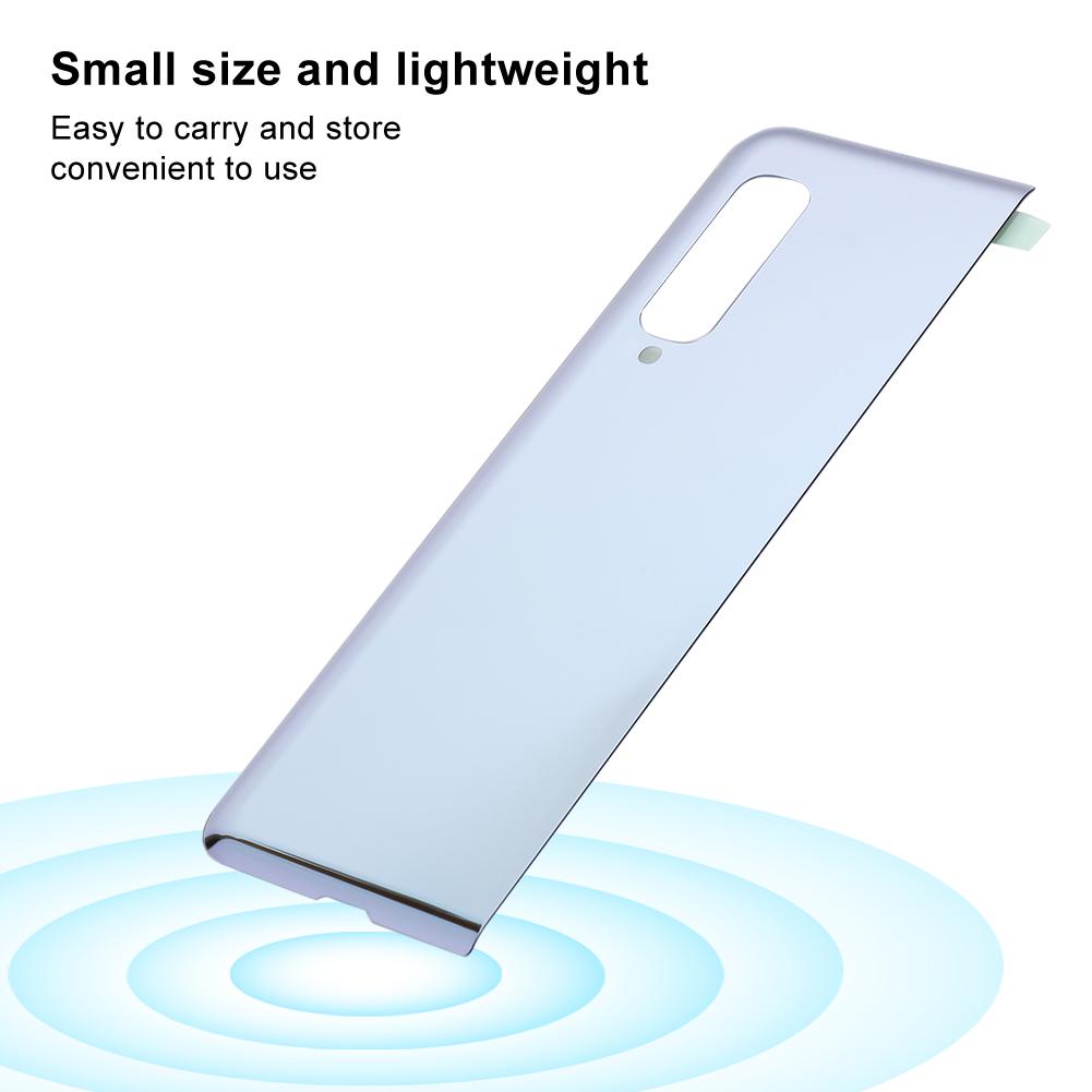 Fashionable Simple Mobile Phone Battery Glass Back Cover Rear Housing Replacement for Fold F900 F900F F900U