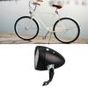 Vintage   Vorderlicht Retro Fahrrad Vorderlampe 6 LED Scheinwerfer mit Halterung für Nachtfahrten Radfahren