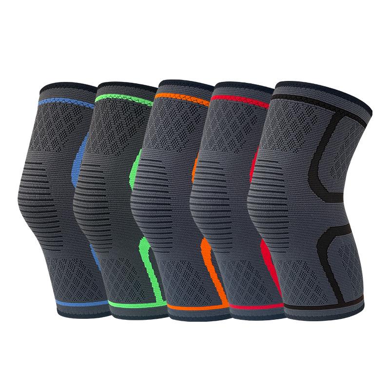 Silicone Anti-Slip Compression Knee Support for Sports & Fitness