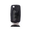 Kashiru Carbon Fiber Car Key Case for Volkswagen Sagitar, Lavida, Tiguan - Full Wrap Shell Cover