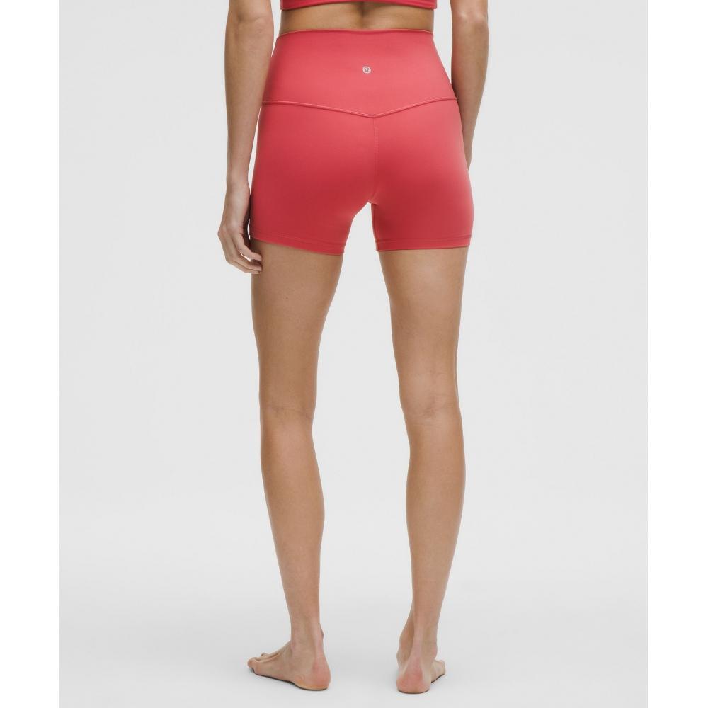 Lululemon Align  High Rise Short 4  Desert Red
