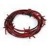 20/2.5M Halloween Artificial Barbed Rope Horror Scene Prop Fake Barbed Wire Blood Splatter Decor Haunted House Party Decoration