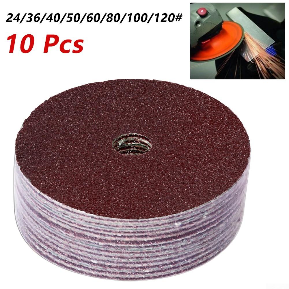 10PCS Set Sanding Discs 4 Inch Abrasive Tool Durable