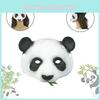 Cute Panda Mask For Halloween And Cosplay Parties High-quality Pu Material