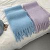 Women's Winter Whitening Wool Knit Scarf - Versatile High-End Ins Style Neck Warmer