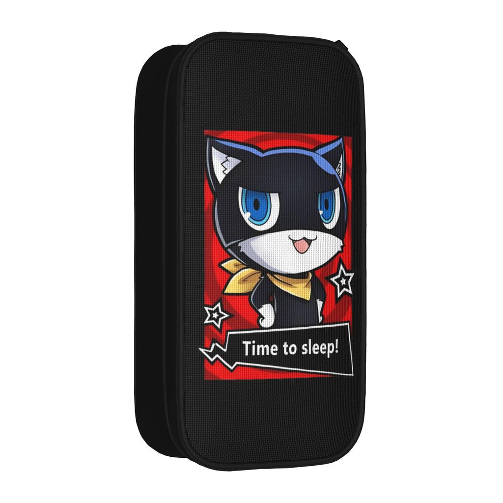 Morgana P-Personas Pencil Case Lovely Pen Box Pencil Bags Girls Boys Large Storage Students School Cosmetic Pencilcases