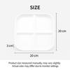 4-Compartment Plate