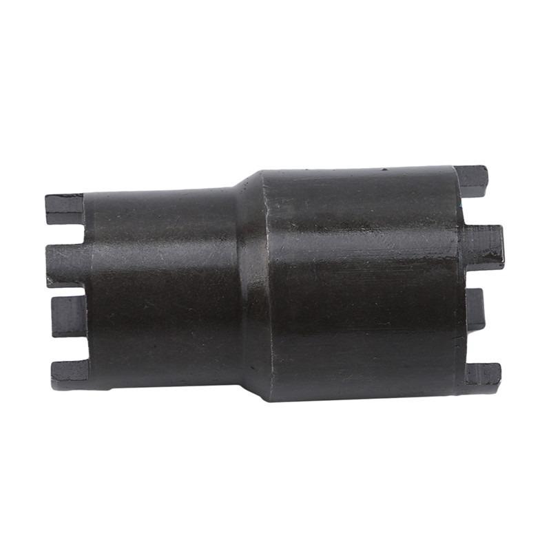 Motorcycle Nut Quick Flange Nut Removal Tool Double-Headed Clutch Lock Nut Wrench 4 Pronged Spanner Motorcycle Repair Tool