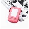 RFID Men's Card Holder Unisex Wallet Genuine Leather Business Card Holder Zipper Card Protect Case ID Bank Card Holders Purse