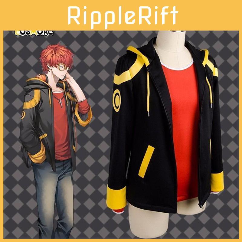 Mystic Messenger 707 Luciel Choi Saeyoung Hoodie Jacket Sweater Costume**