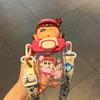 1 Piece Cute Cartoon Crayon Shin-Chan Summer Portable Strap Cup Creative 330/580Ml Straw Cup Home Ornament Unisex Holiday Gift