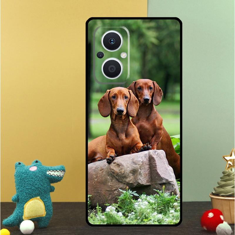 

Dachshund Dog Case For OPPO Reno 15 Pro 15F 10 11 12 13 13F 14 14F 8 7 Lite 8T OPPO Find X9 X8 X6 Pro Cover OPPO Reno14 F