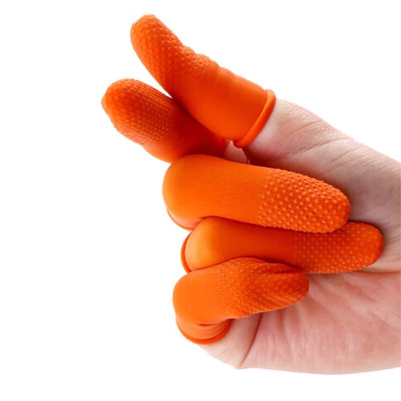 Winstan WST530 Einweg-Latex-Anti-Rutsch-Fingerspitzenlinge (100er-Packung)