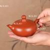 180ml Yixing Zisha Fengming Pot Handmade Vermilion Clay Rotatable Teapot Chinese Style Tea Pot Household Dahongpao Teapot