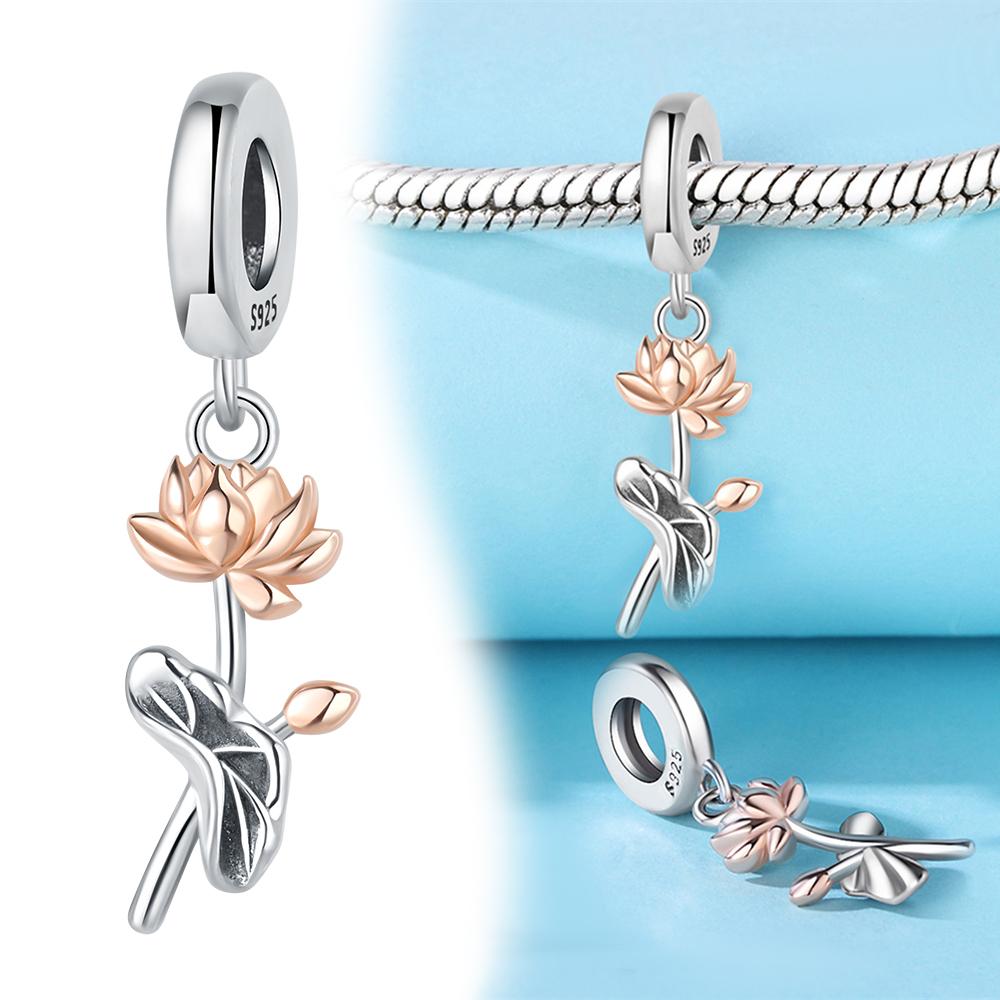 Copper Colorful Butterfly Tassel Charm Pendant Beads Fit Copper Original Bracelet For Women Jewelry Making