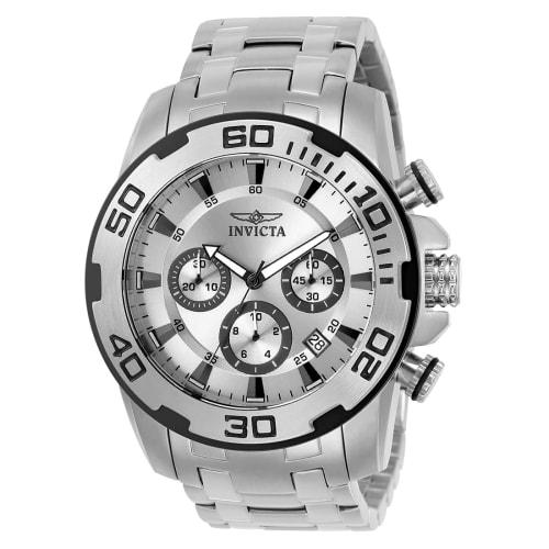 

Invicta Men s Bolt Series Swiss Quartz Stainless Steel Casual Watch in Silver Tone (Model: 22317-I)