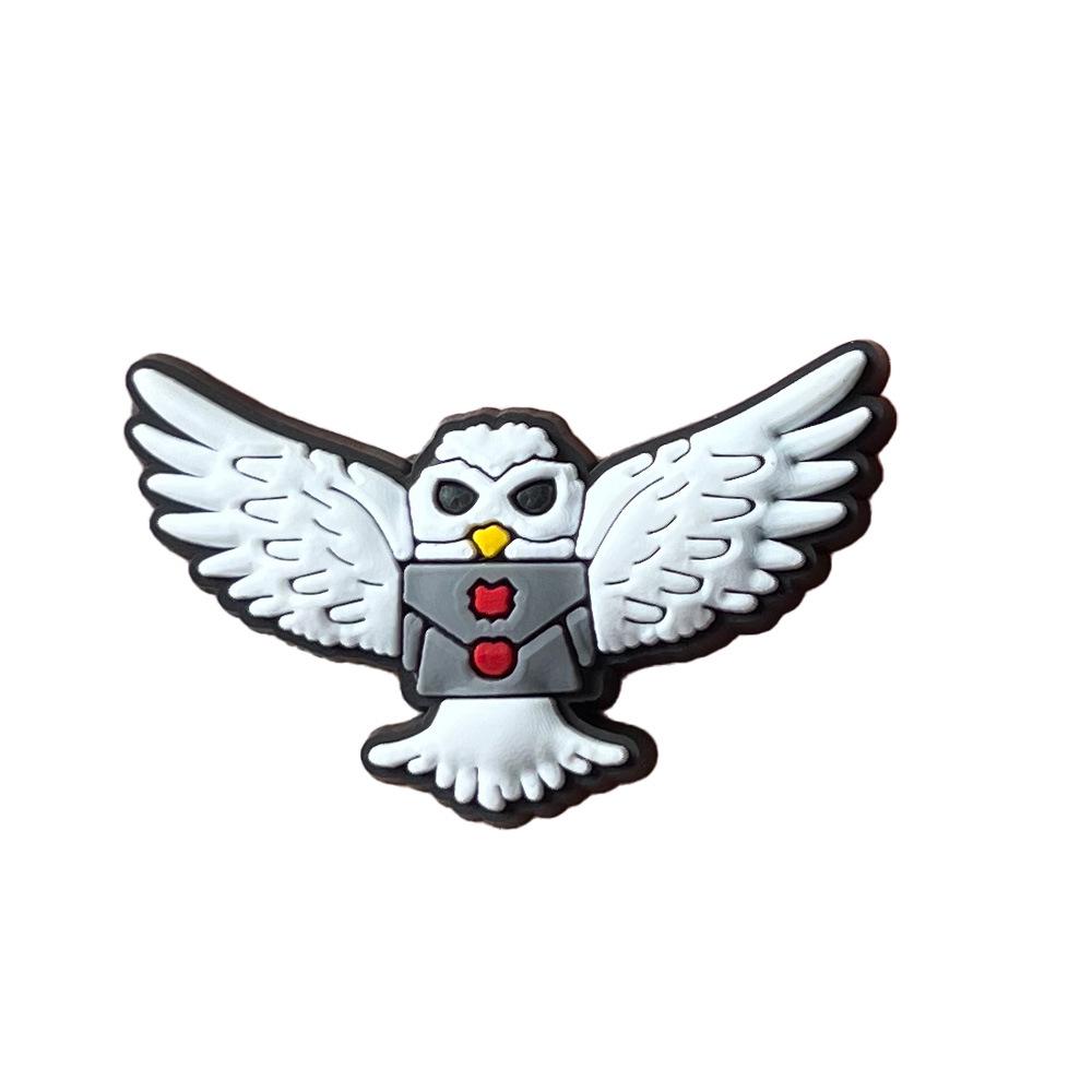 Black & White Halloween Punk Metal Rock Croc Shoe Charms