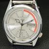 REFURBISHED VINTAGE SEIKO 5 AUTOMATIC 6309A JAPAN MENS SILVER WATCH a441128-4 Sk-a441128