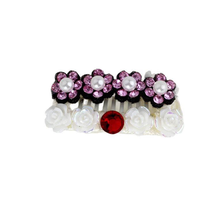 Rhinestone Hair Clip for Small Pets: Maltese, Yorkshire Terrier, Shih Tzu