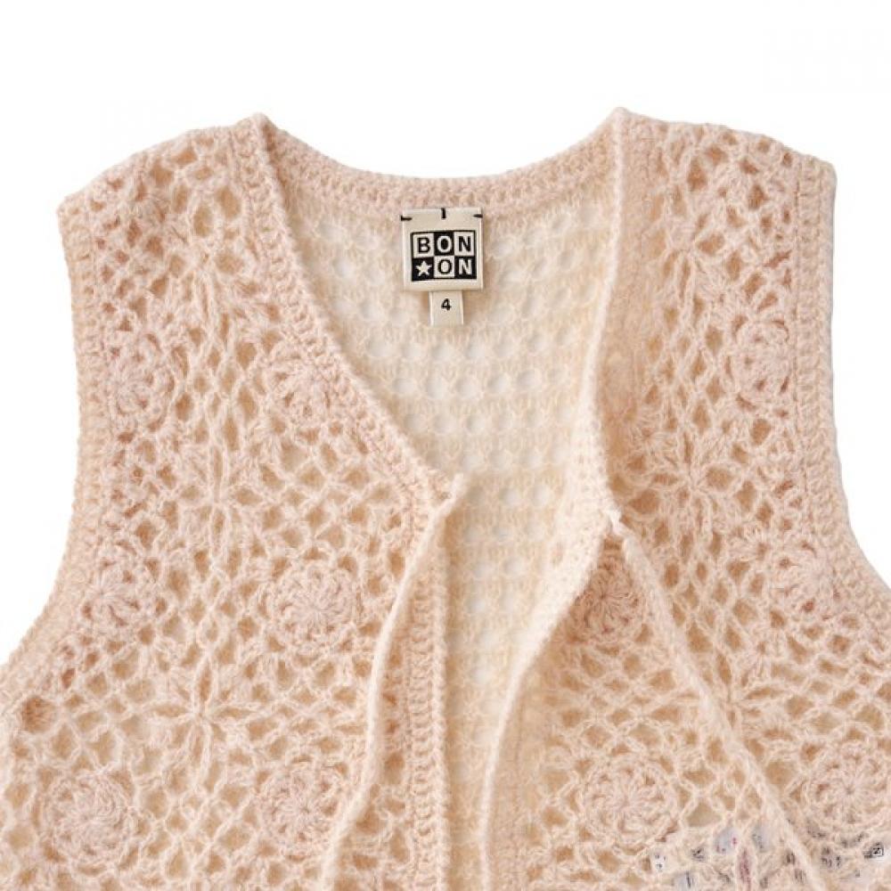 Bonton Crochet Vest 7617t 220 01
