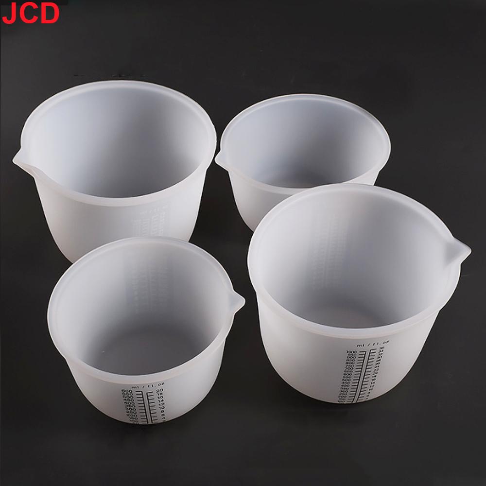 1000ml 600ml 450ml 350ml 250ml 100ml 30ml Measure Cup for Resin Supplies Silicone Measuring Cup for Resin Epoxy DIY Craft Tool