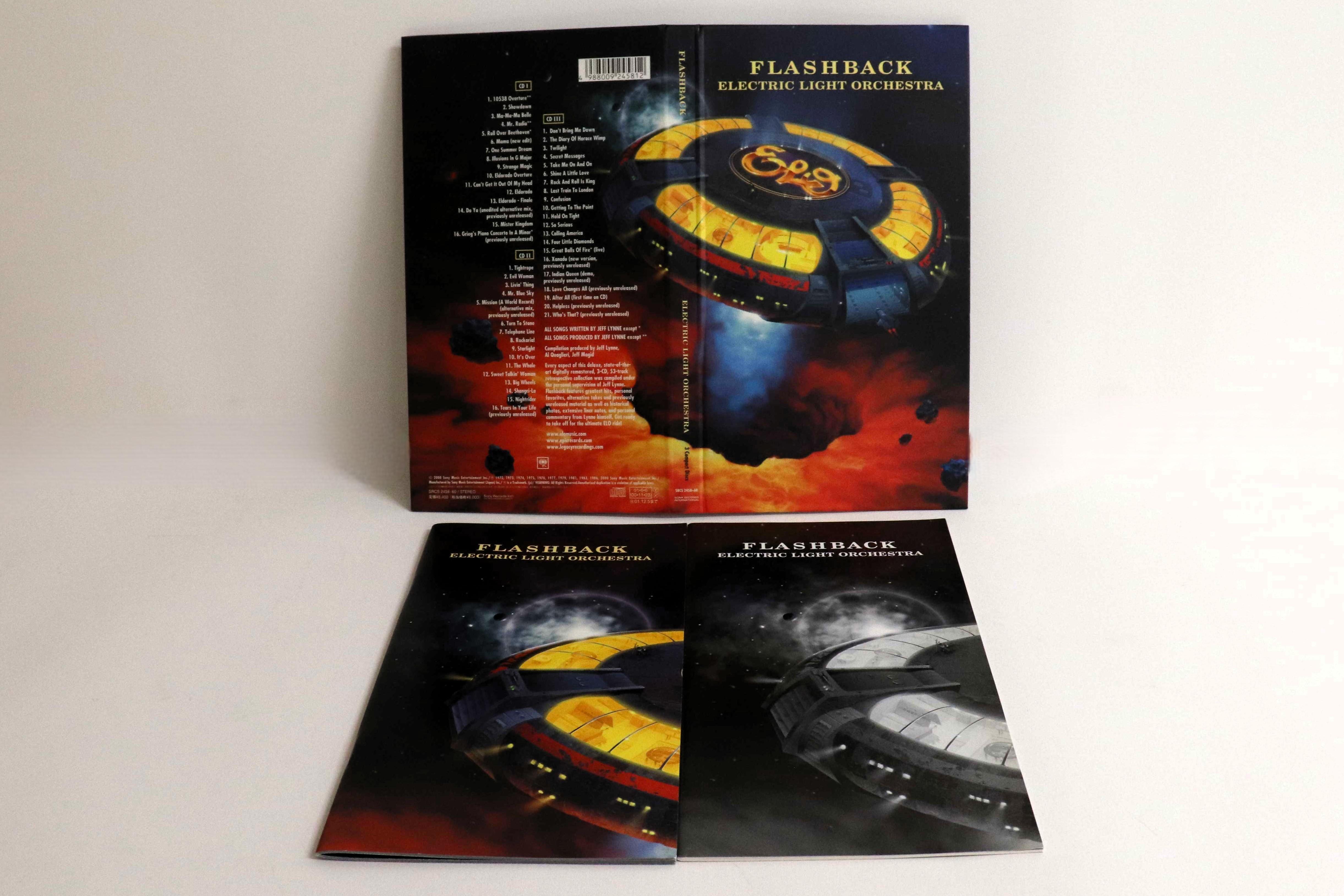 

CD ELECTRIC LIGHT ORCHESTRA - Flashback SRCS245860 EPIC 2001 Japan Rock Used