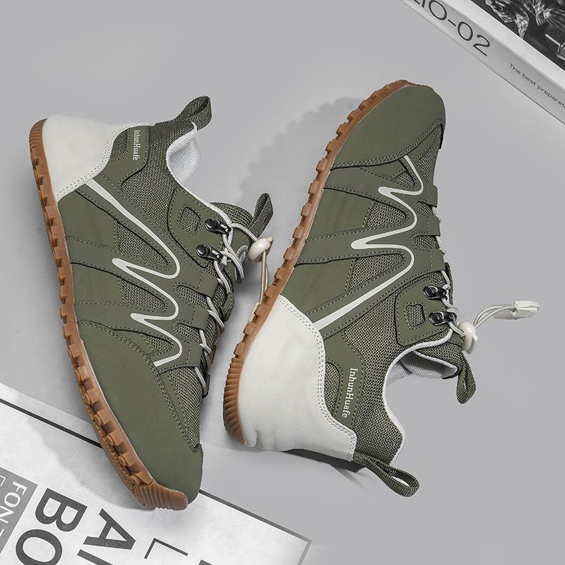Sneakers 2025 summer new mesh breathable thin creek walking shoes lightweight soft sole non-slip mountaineering shoes