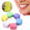 1Pcs Colorful Dental Braces Retainer Case Denture Tray Box Vent Holes Mouth Guard Aligner Braces Denture Box